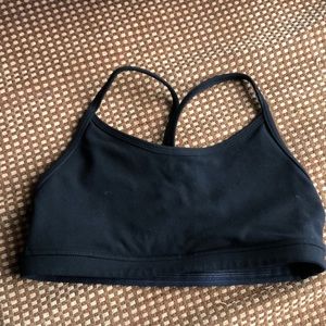 Lululemon black bra.